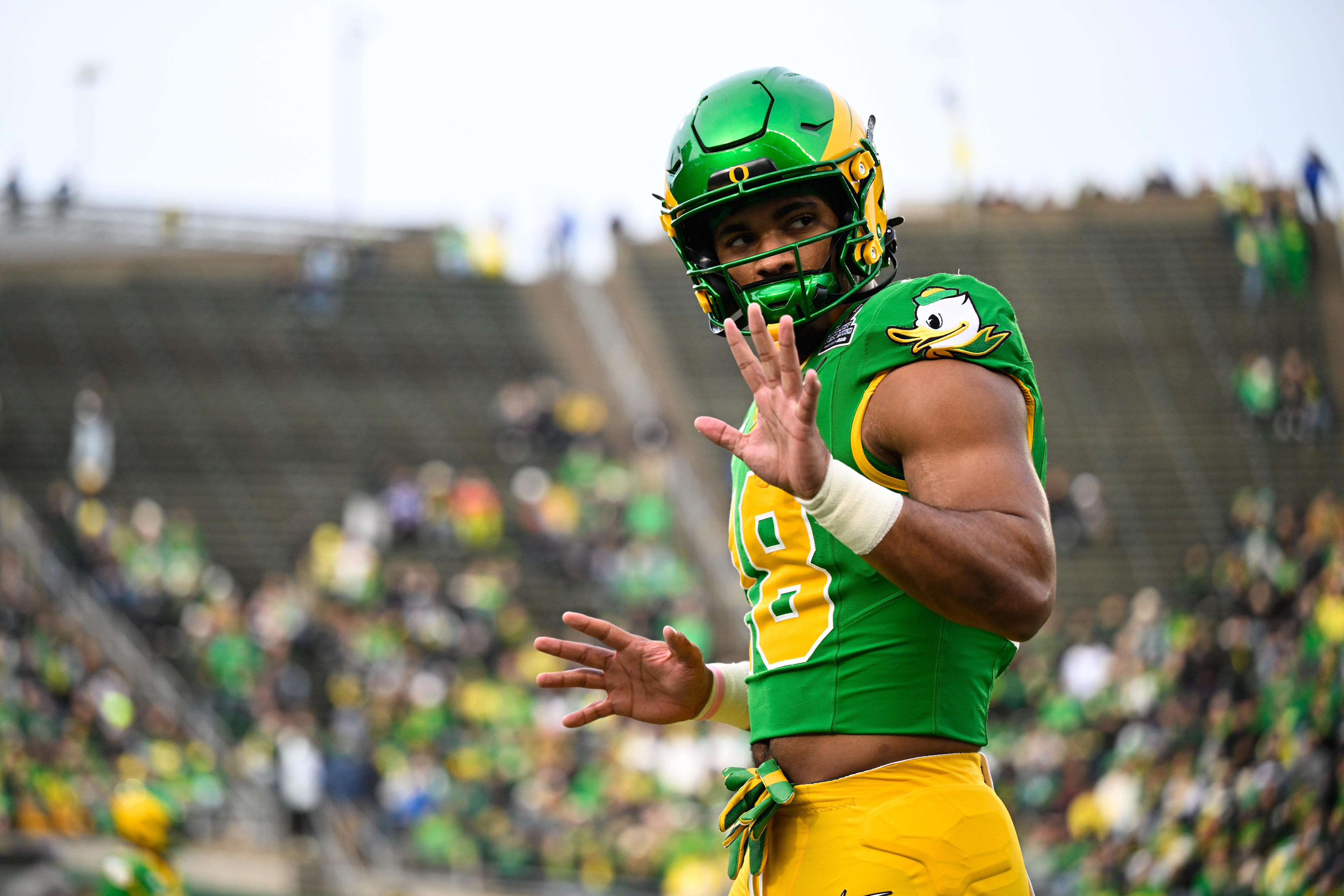 We may want to pump the brakes on the Panthers-Kenyon Sadiq speculation