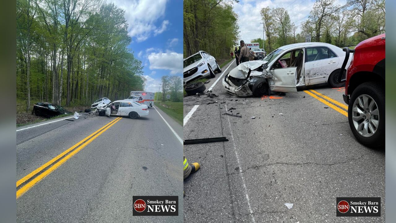 Multiple injured after 3-vehicle rollover crash in Robertson County