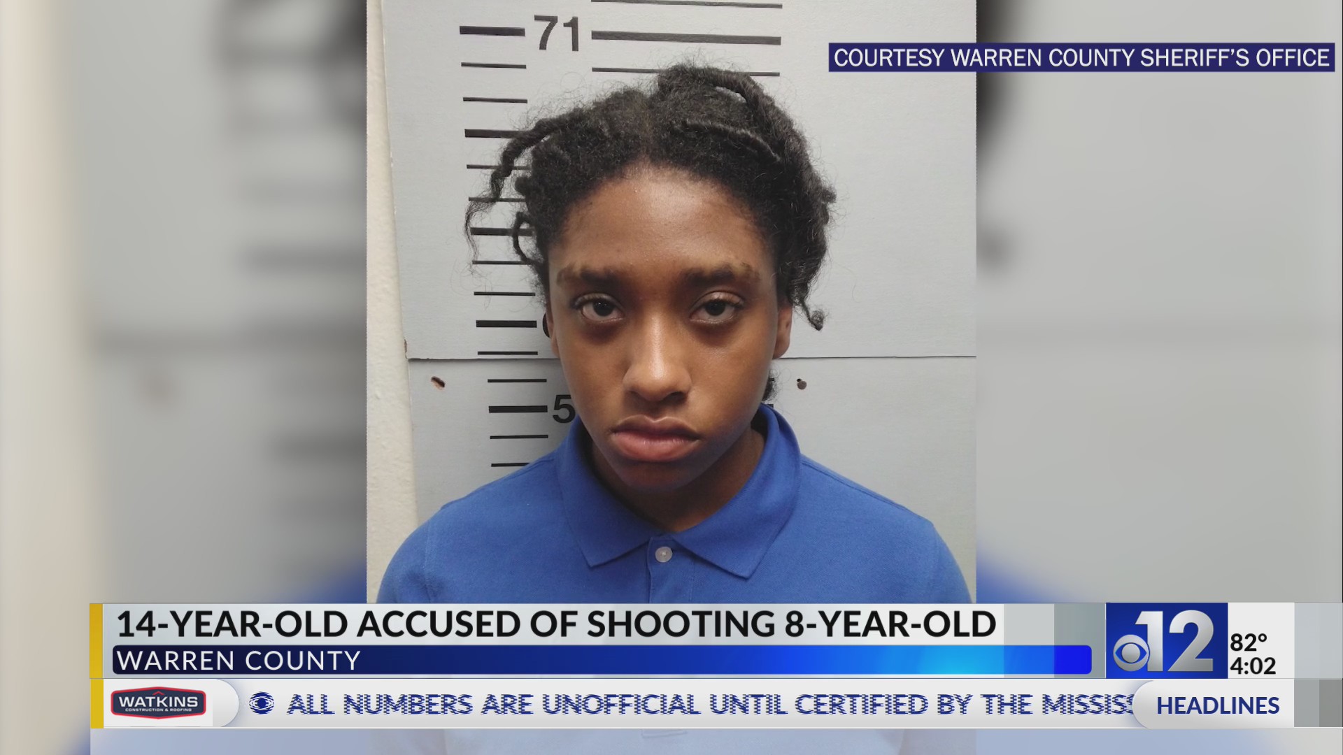Mississippi teen charged after shooting 8-year-old sister: sheriff