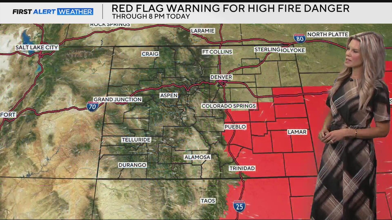 Fire danger high even with rain chances in Colorado