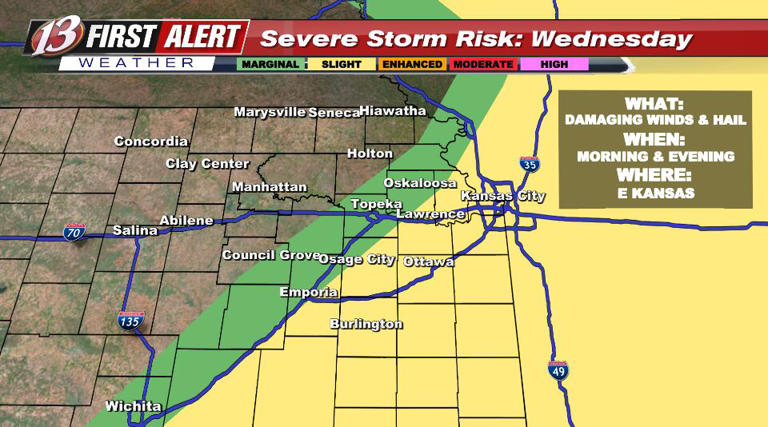 First Alert Weather Day: Another active day with severe weather