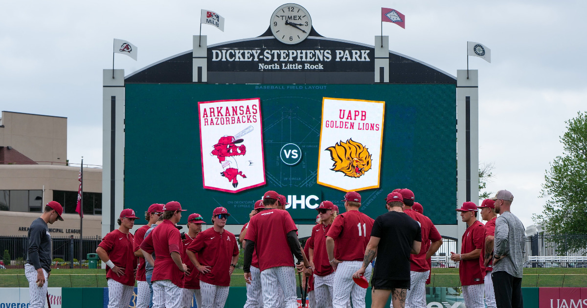 Live updates: Razorbacks travel to North Little Rock for midweek ...