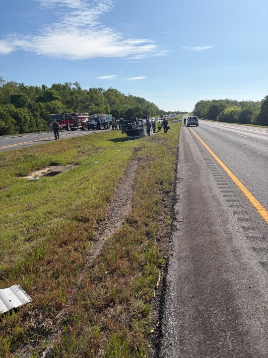 Two injured in Franklin County ambulance crash