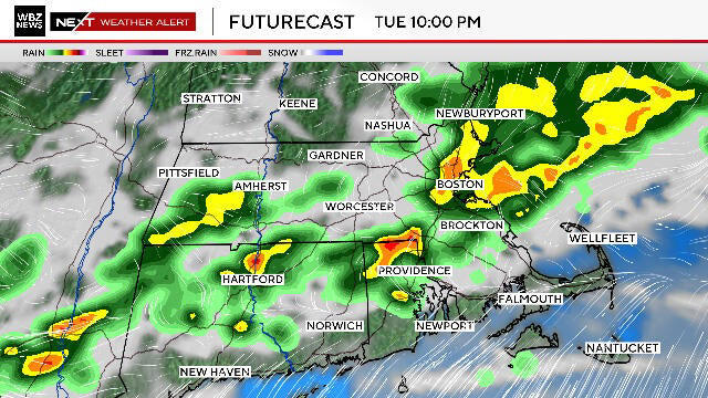 Severe thunderstorms possible in Massachusetts Tuesday evening. See ...
