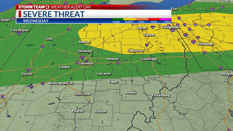 Columbus weather: Weather alert this evening