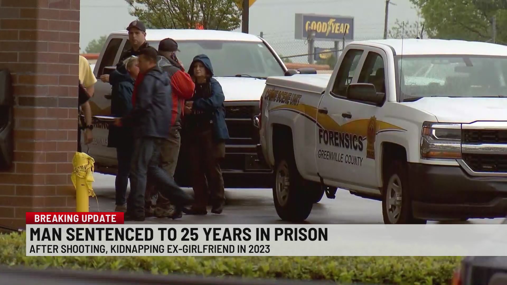 Man gets 25 years in prison for shooting ex-girlfriend at Upstate QuikTrip