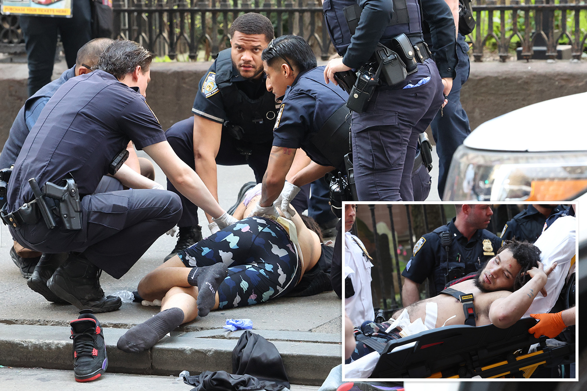 NYC straphanger stabbed in the stomach during attempted robbery on ...
