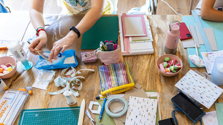 This Dollar Tree upcycle is both functional and decorative