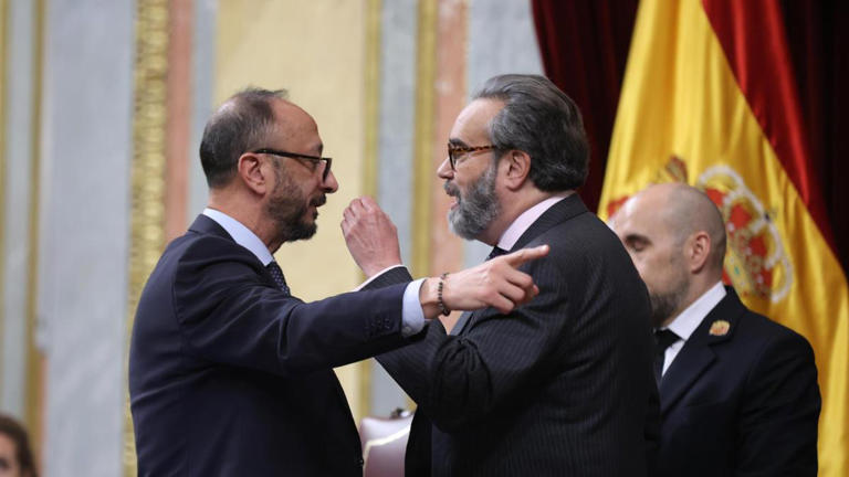 El diputado del PSOE que grabó la bronca con el diputado de Vox con su ...