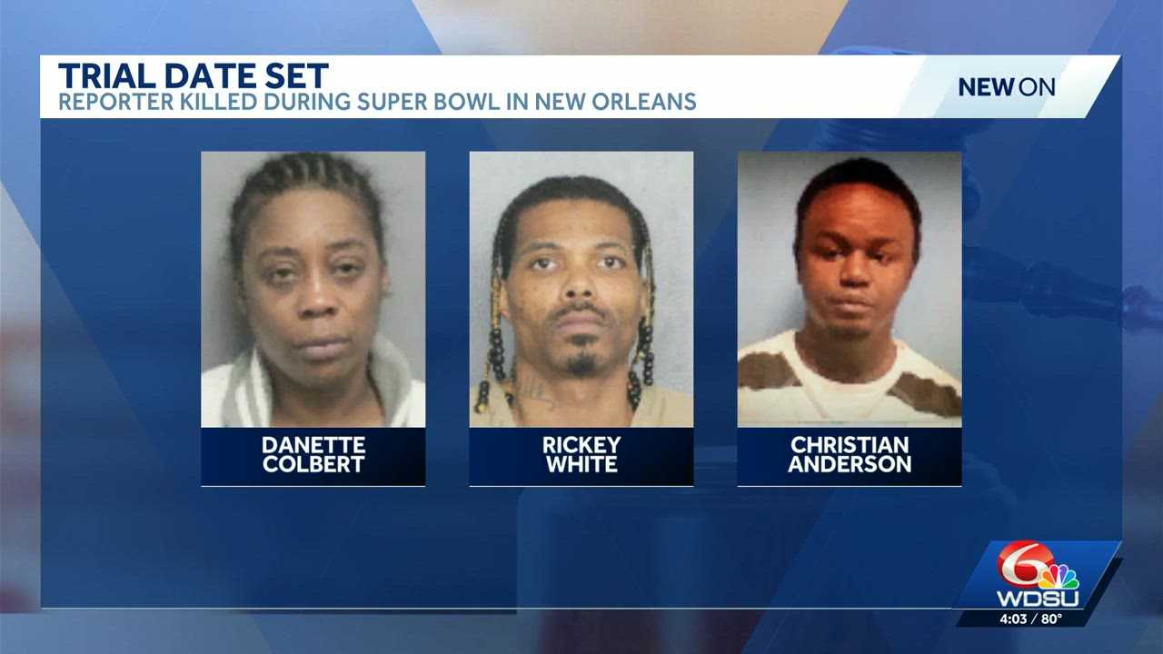 Trial date set for trio accused in death of Kansas City reporter during ...