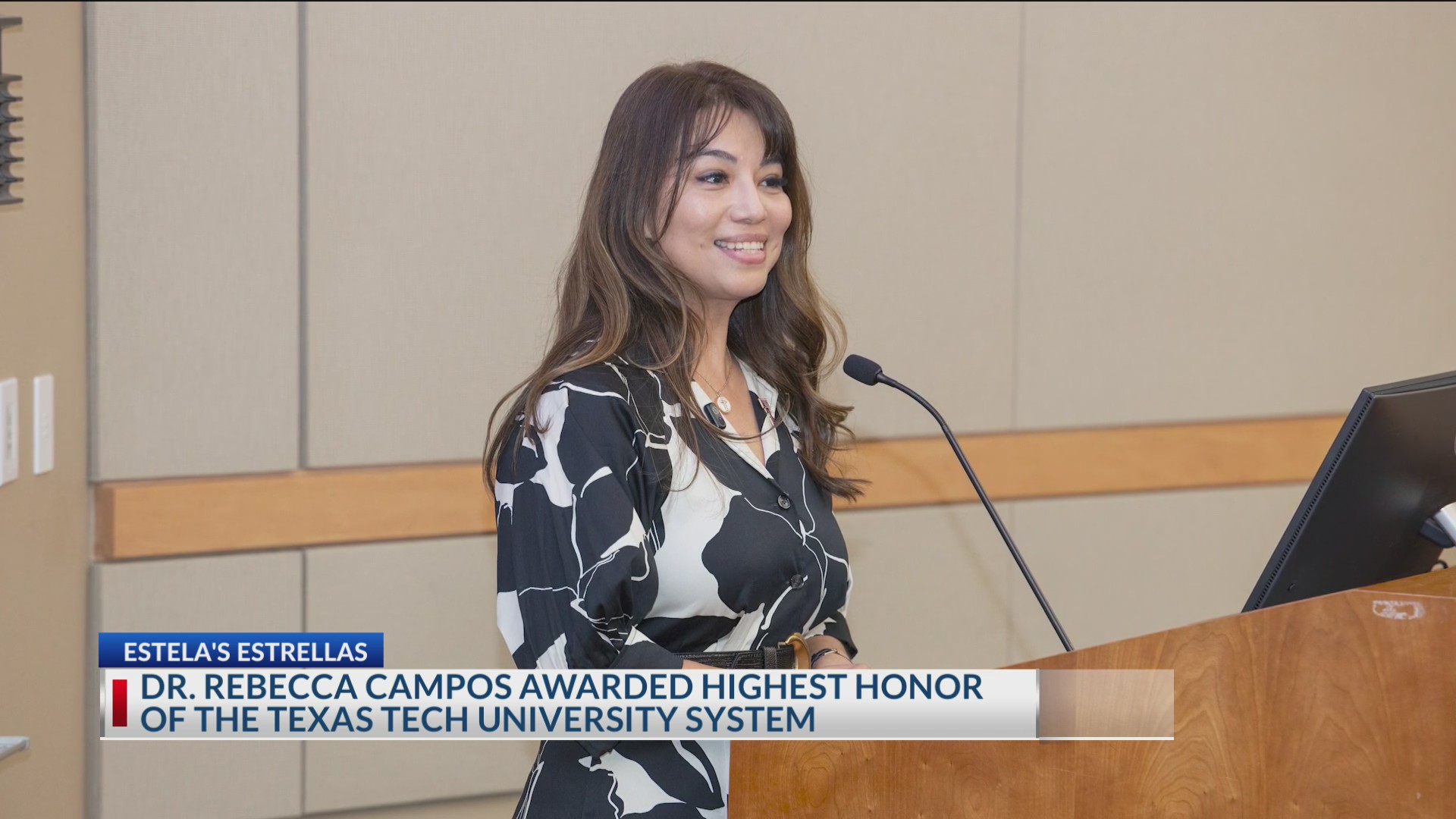 Fabens native gets top honor from Texas Tech