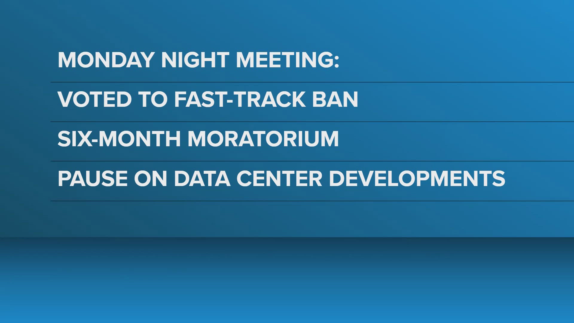 Bangor City Council approves data center moratorium