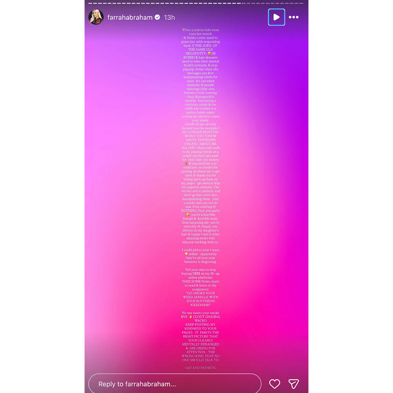 Farrah Abraham accused of not paying hairstylist: Breaking down the drama