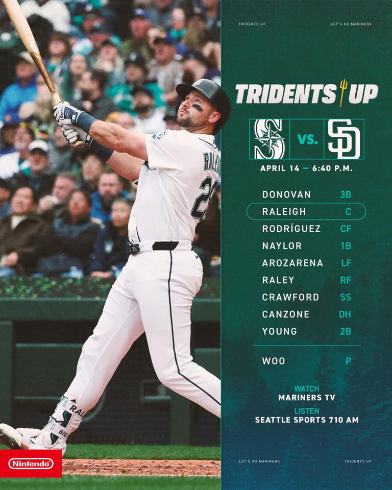 Mariners game #18 preview and discussion: SEA at SDP