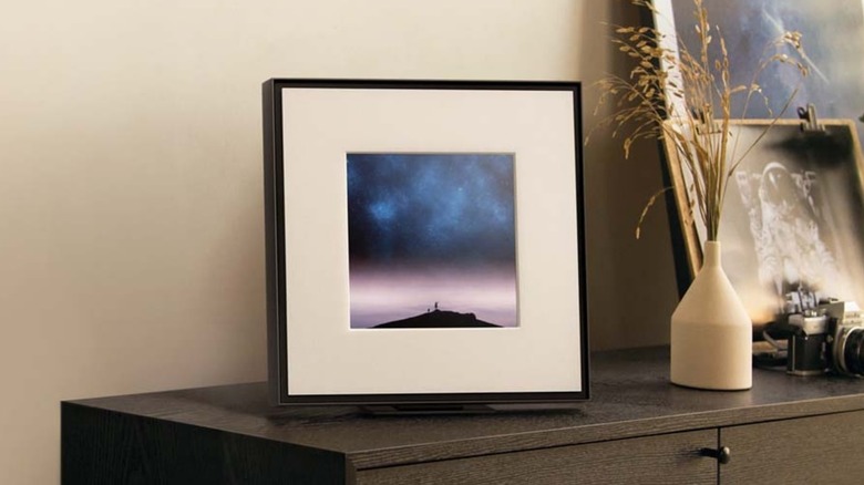 Samsung's wireless music frame blends audio with minimalist art