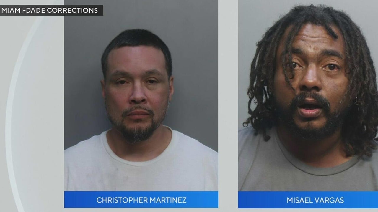 Two men accused of attacking a woman in Miami Beach