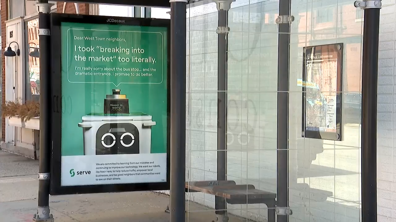 Robotics company offers lighthearted apology after delivery robot ...