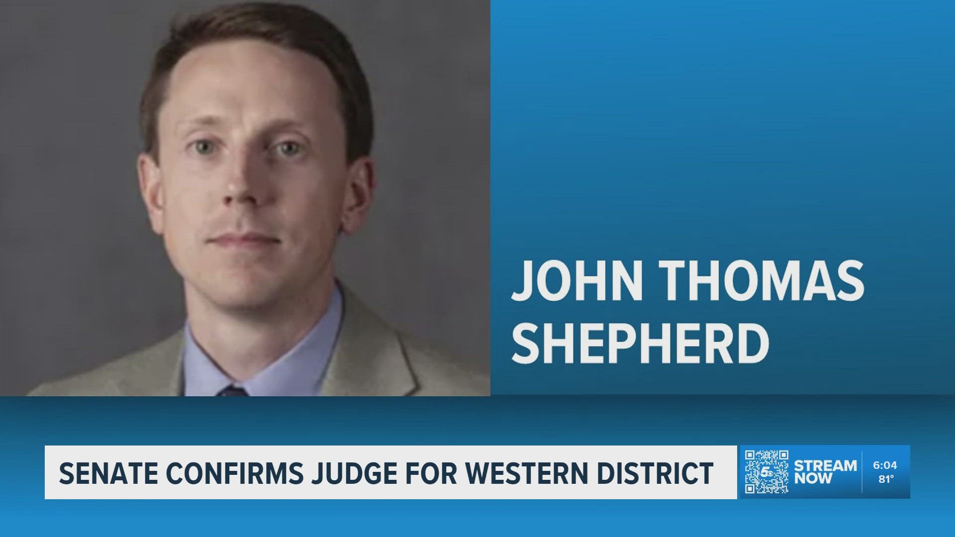 Senate confirms John Thomas Shepherd as judge for Arkansas