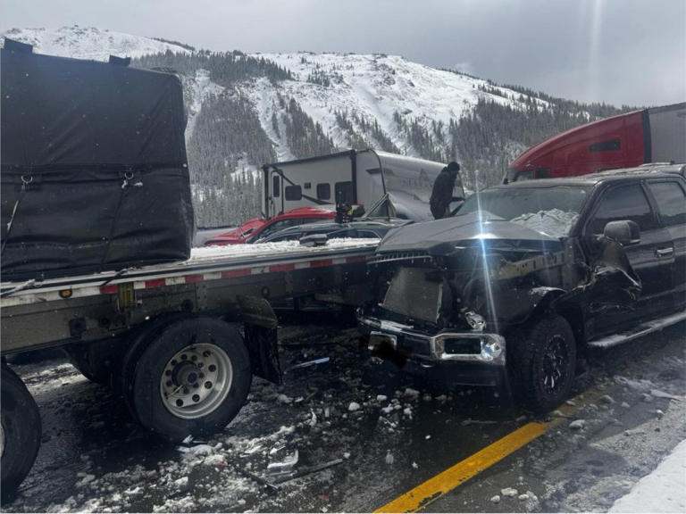 At least 75 vehicles in pileup crash on Colorado highway, sheriff’s ...