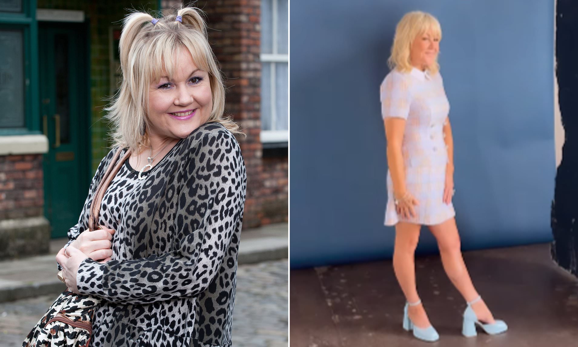 Corrie's Lisa George shows off her £8k eyelid surgery and incredible ...