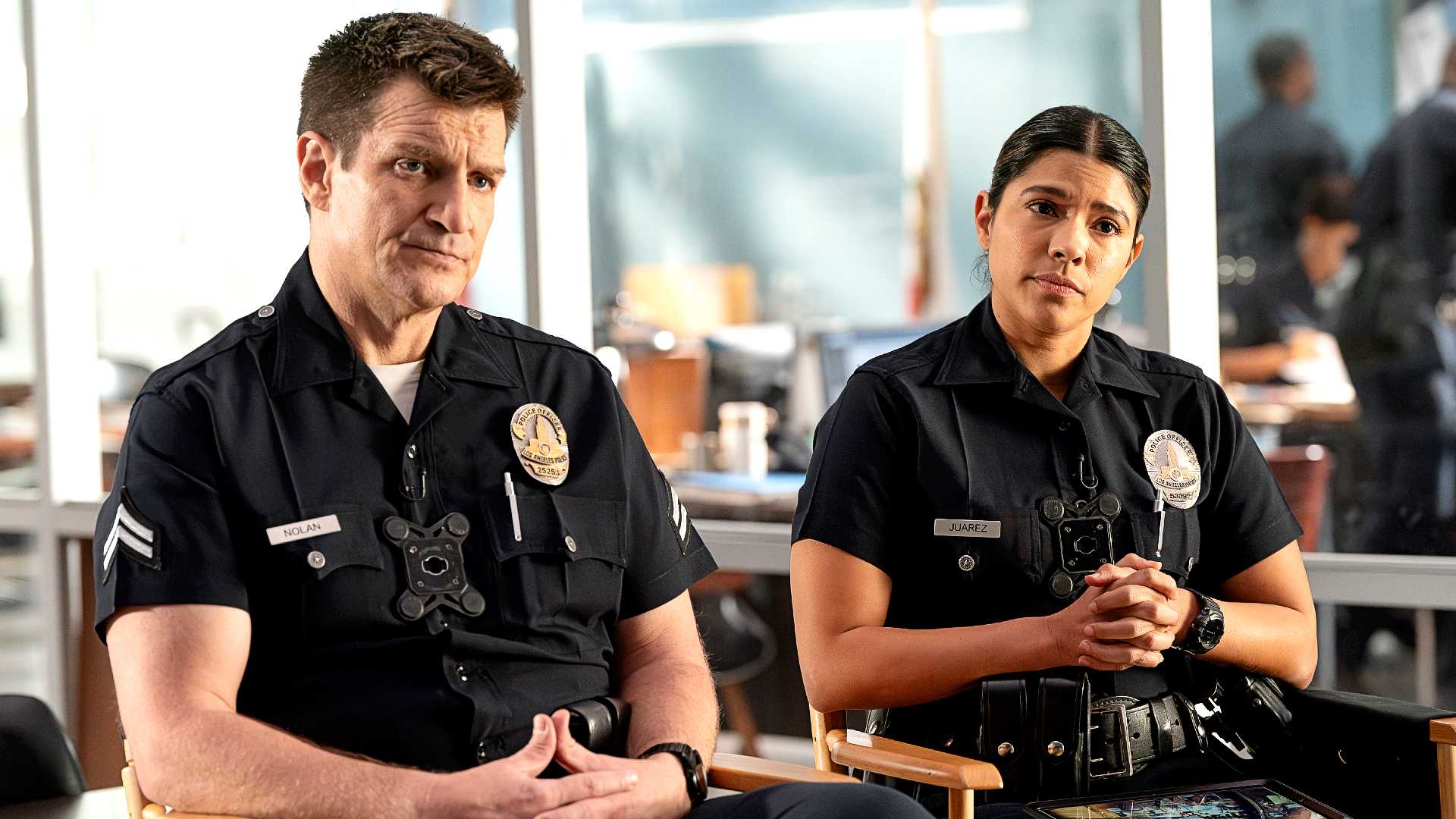 John and Celina in The Rookie