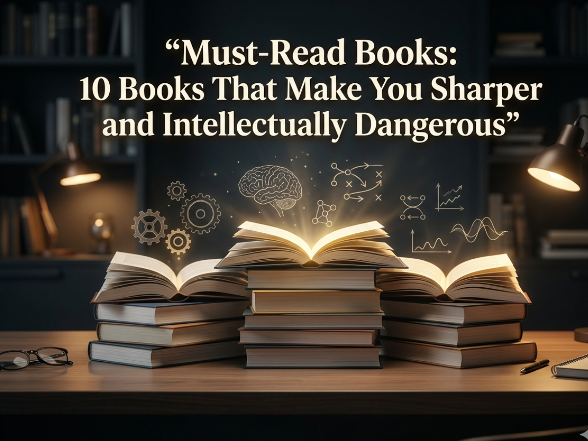 Must-read books: 10 books that make you sharper and intellectually ...