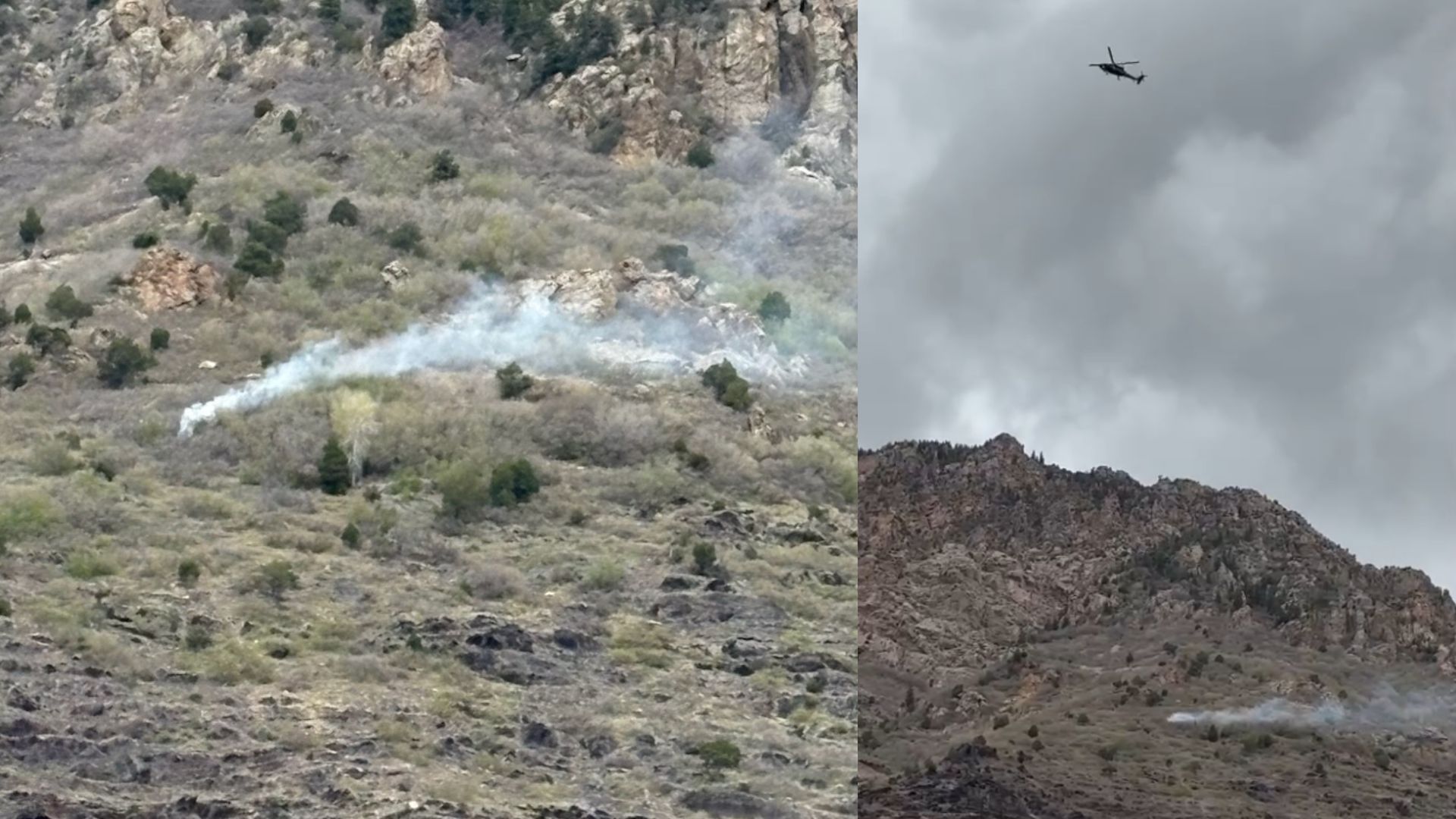 Suspect caught after intentionally setting fires in Big Cottonwood Canyon