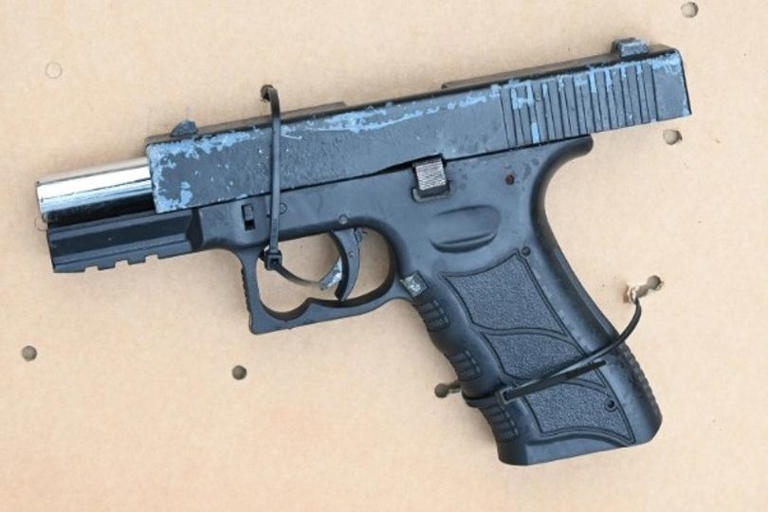 Gun hidden inside Valentino man bag and dumped on Tranmere street