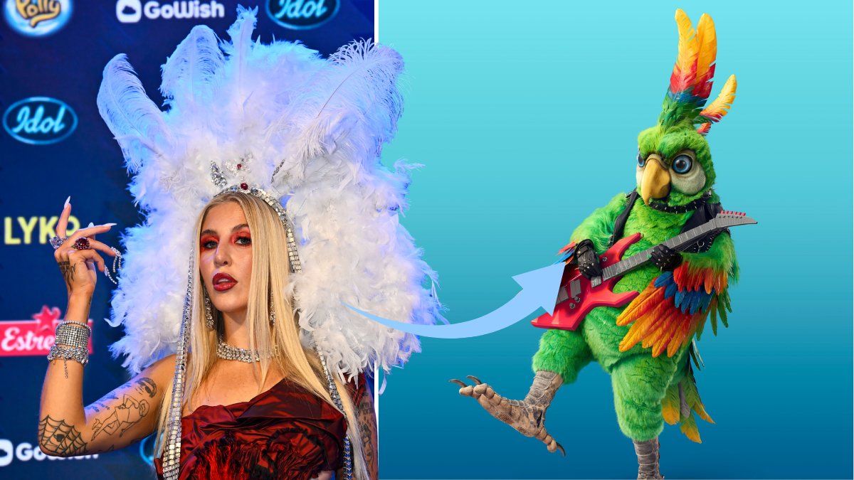 Är Peg Parnevik under papegojan-masken i Masked singer? Nu svarar hon