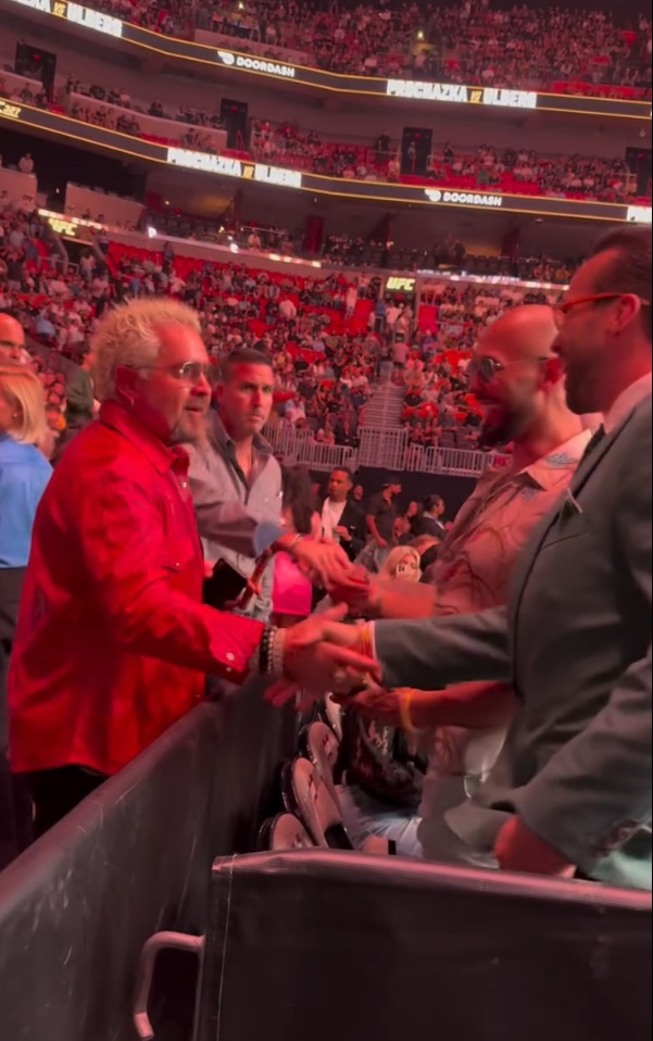 Guy Fieri responds to backlash after viral greeting with Andrew ...