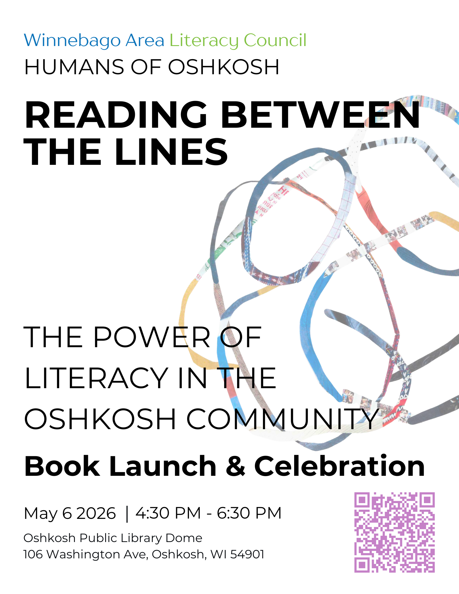 Oshkosh book launch highlights power of literacy stories