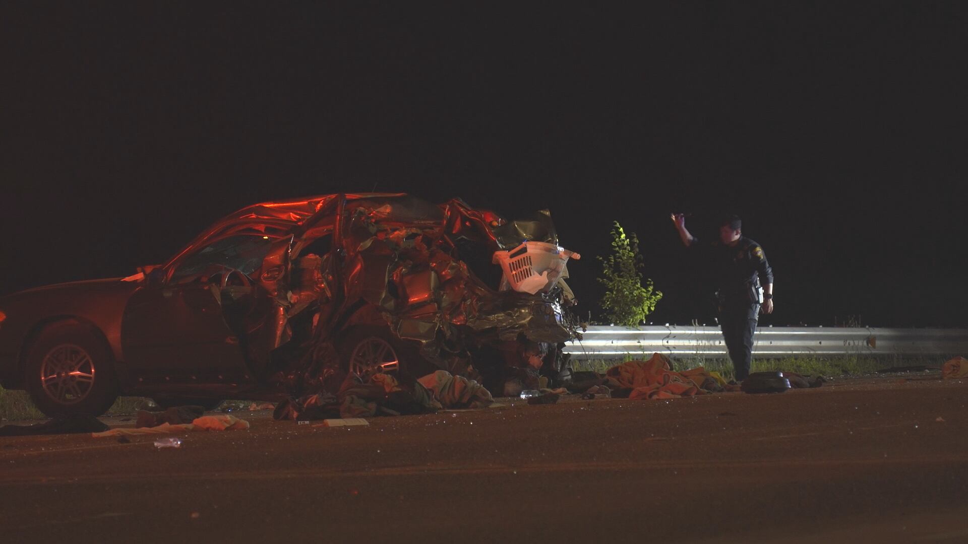 Truck driver suffers severe burns in early morning accident on I-10 in ...