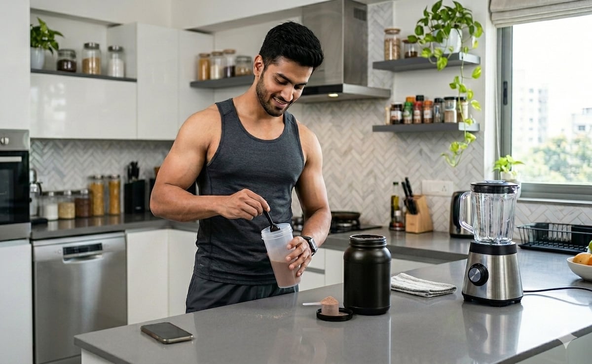 Milk or water: What should be your base for protein shakes?