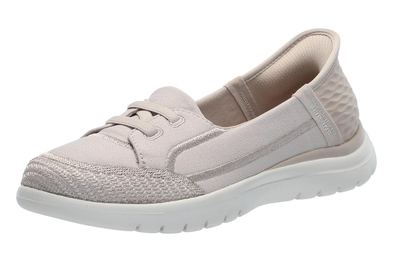 Amazon Skechers Women's On-the-GO Flex - Top Notch Slip-In Sneakers