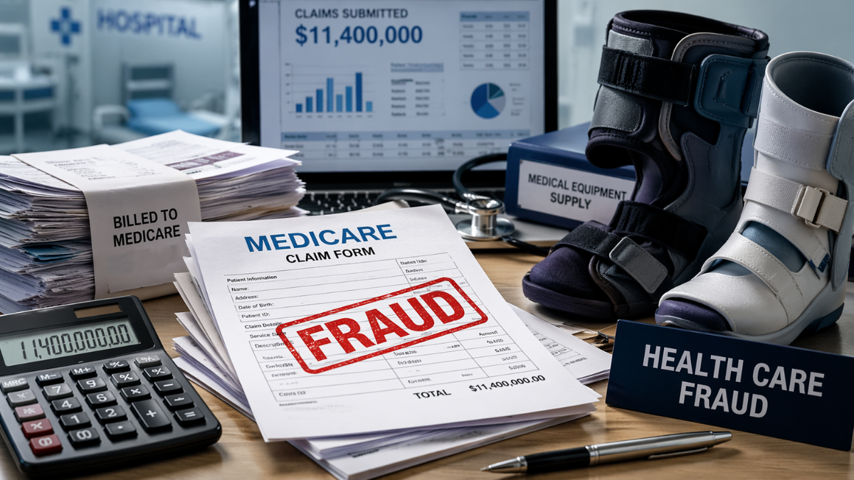 Florida nursing assistant gets 9 years for $11.4M Medicare fraud