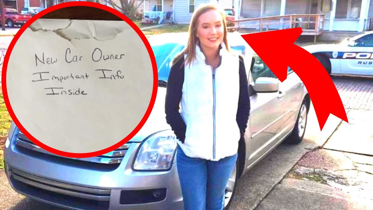 Daughter’s new car smells weird, dad looks inside and is left in awe ...