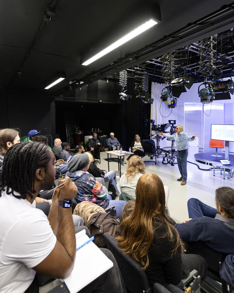 Top TV producer delivers industry masterclass to Bedfordshire media ...