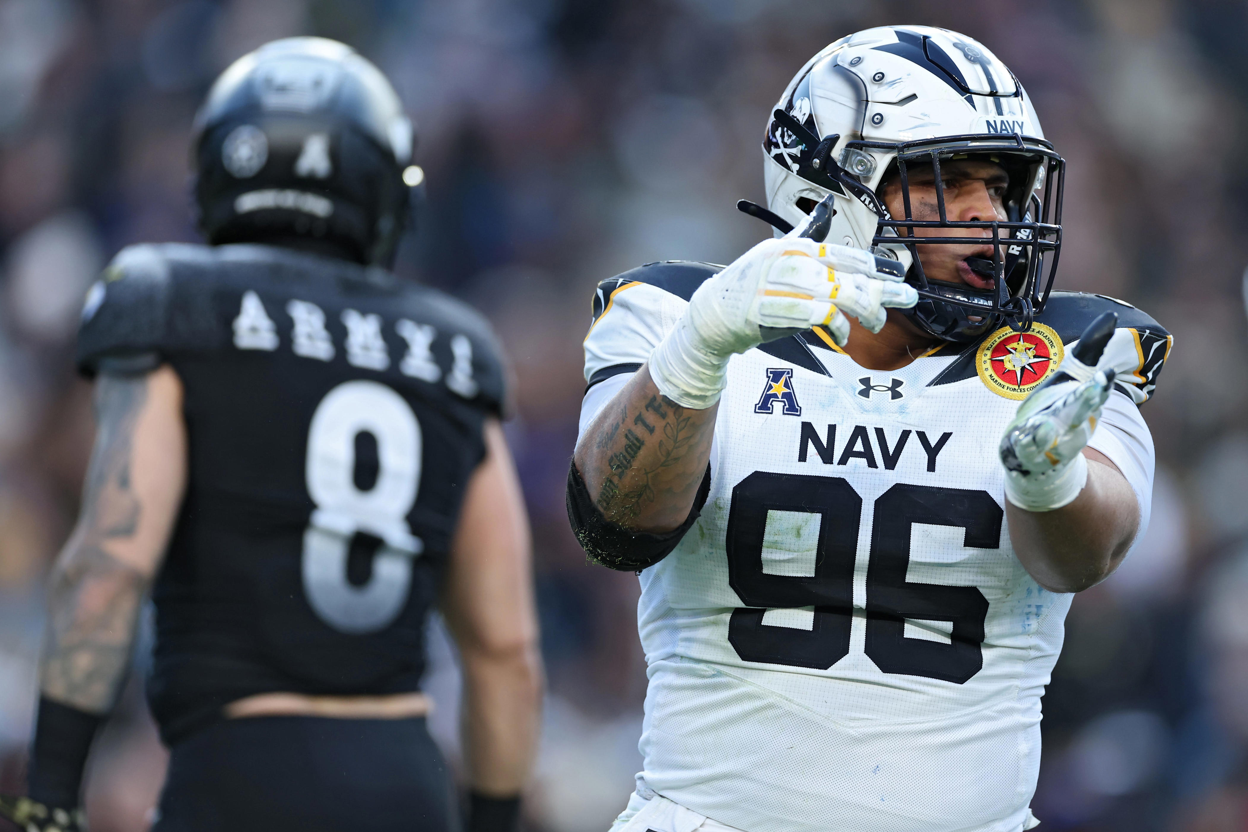 Commanders host Navy All-American for local workout
