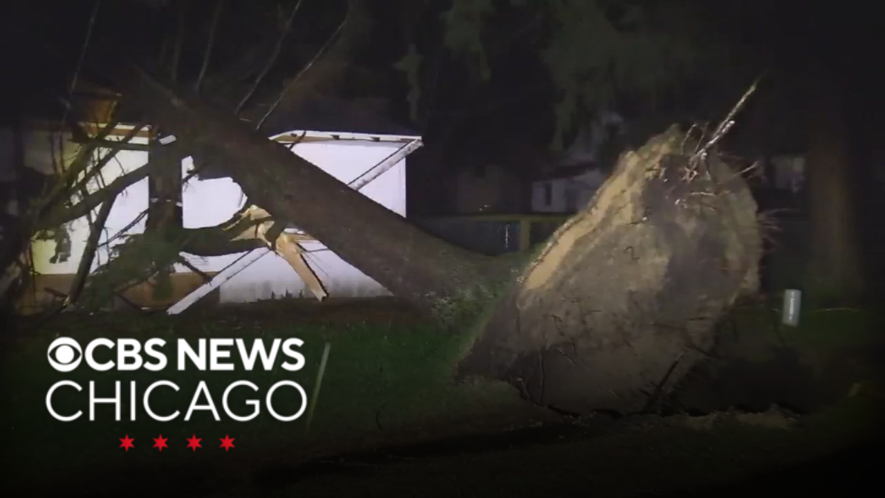 Severe storms move across Chicago area