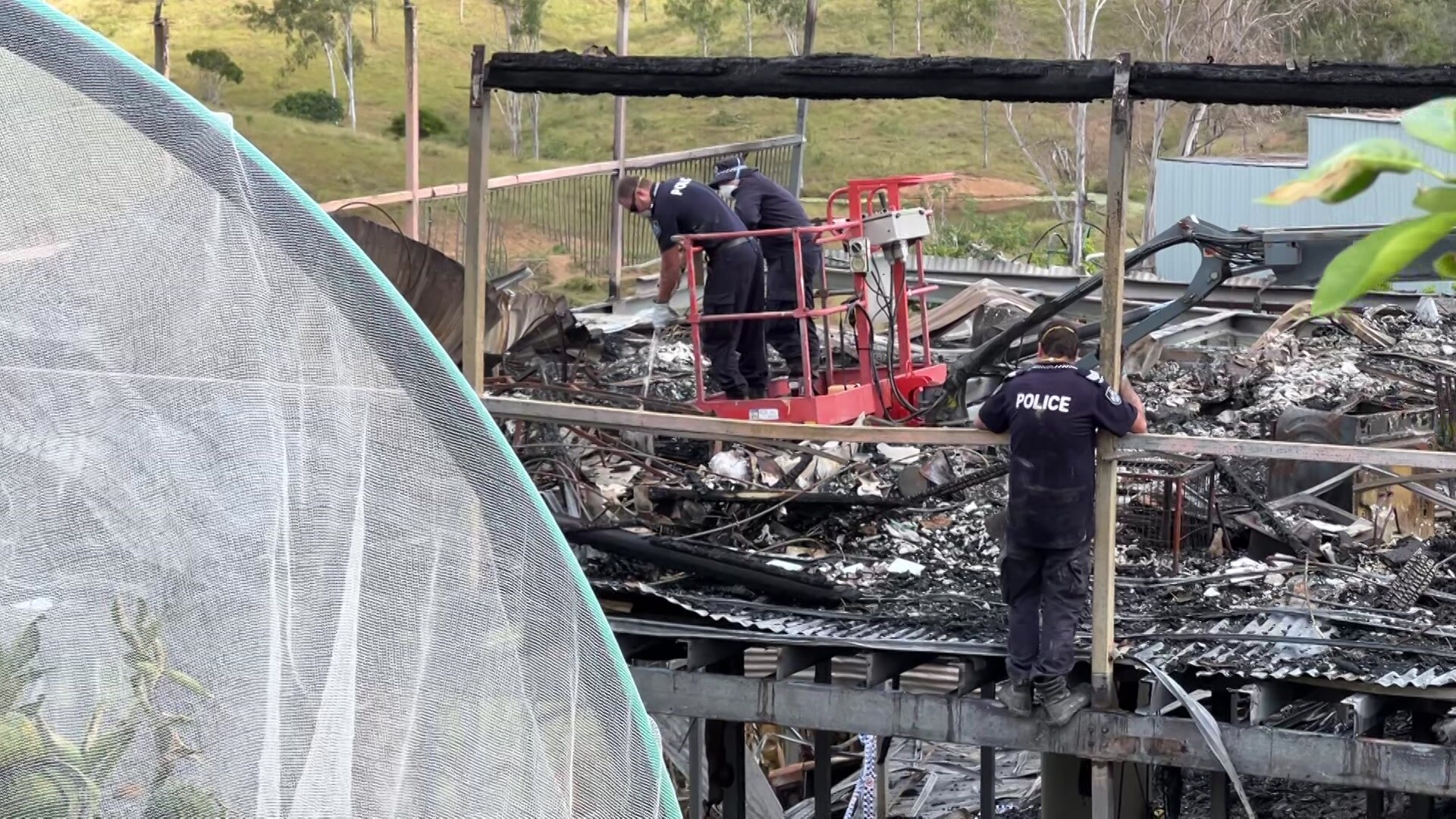 Human remains found in house after fire on rural property near Bundaberg