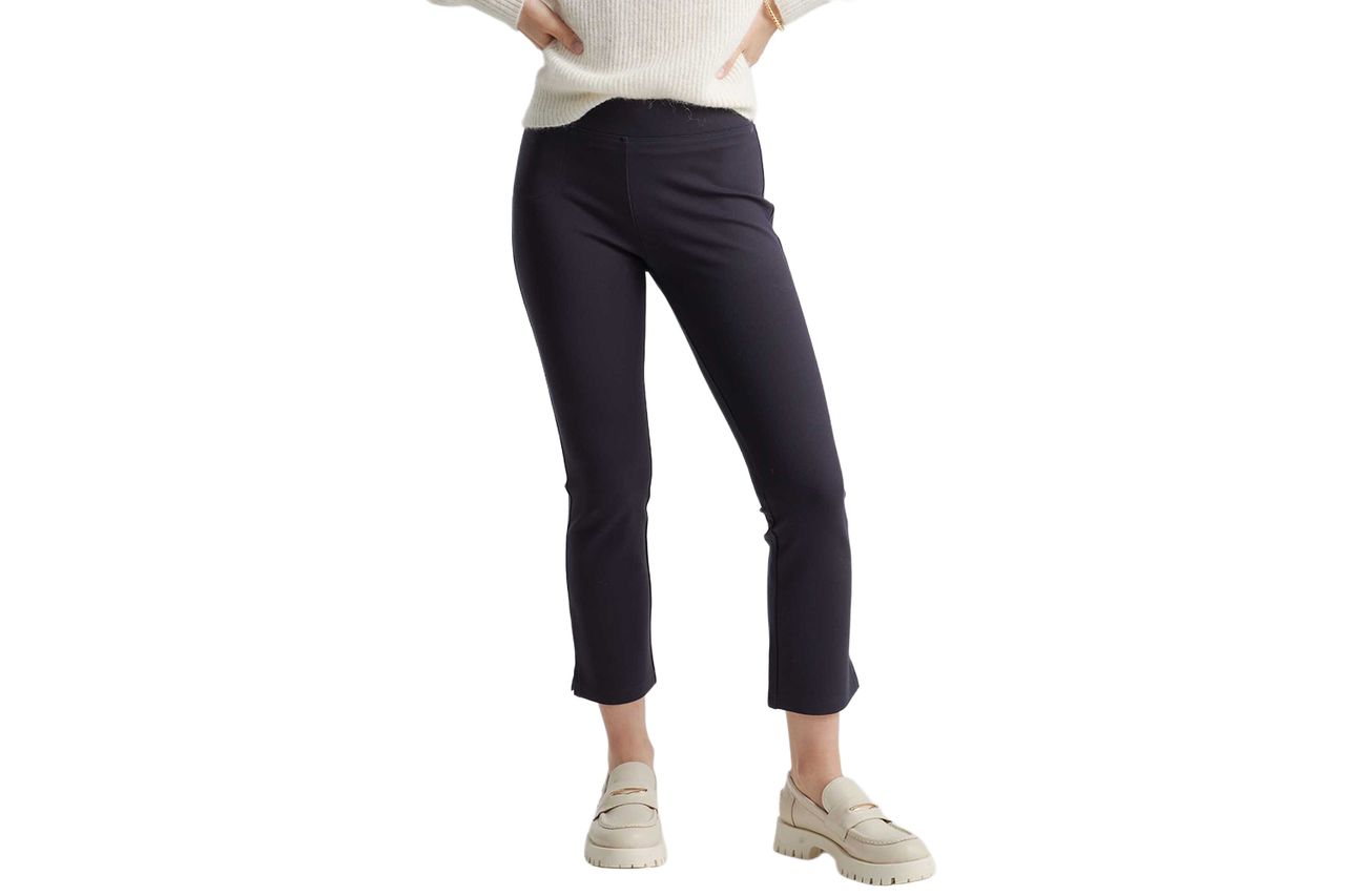 Ultra-Stretch Ponte Kick Flare Pants