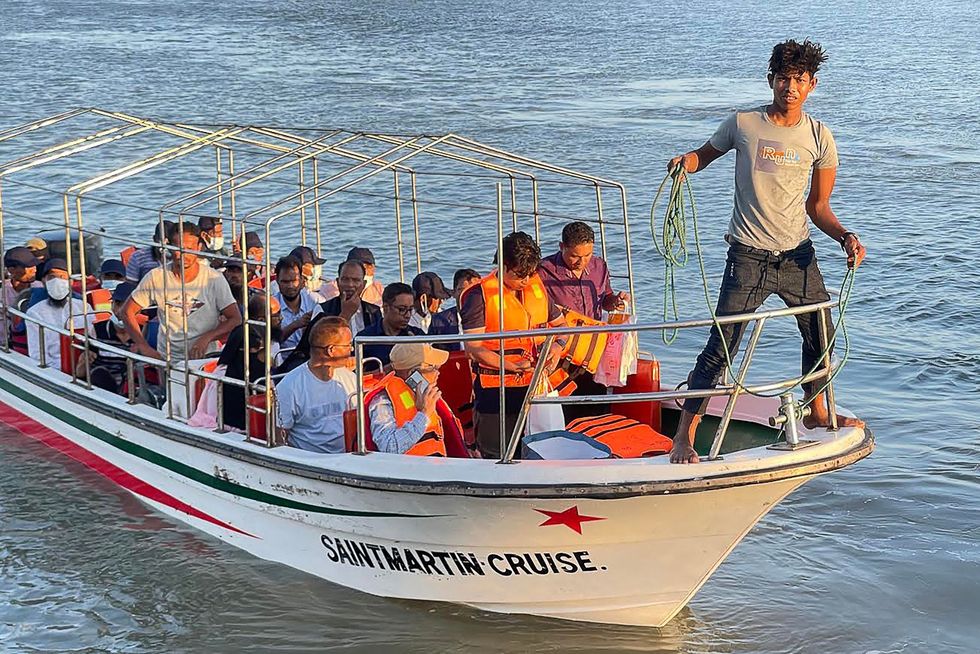Small boat Rohingya | Source: GETTY