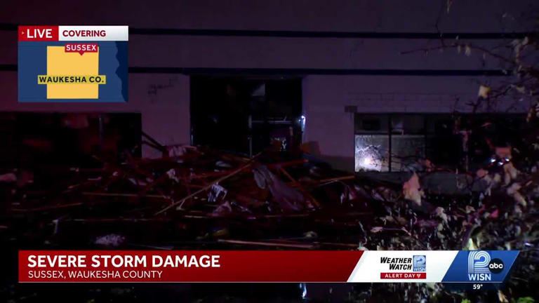 Storms, tornado, cause major damage in Sussex