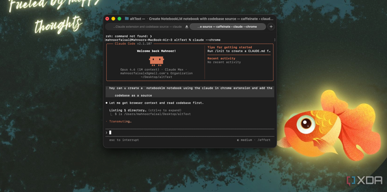 I paired NotebookLM with Claude's browser extension, and it changed how ...
