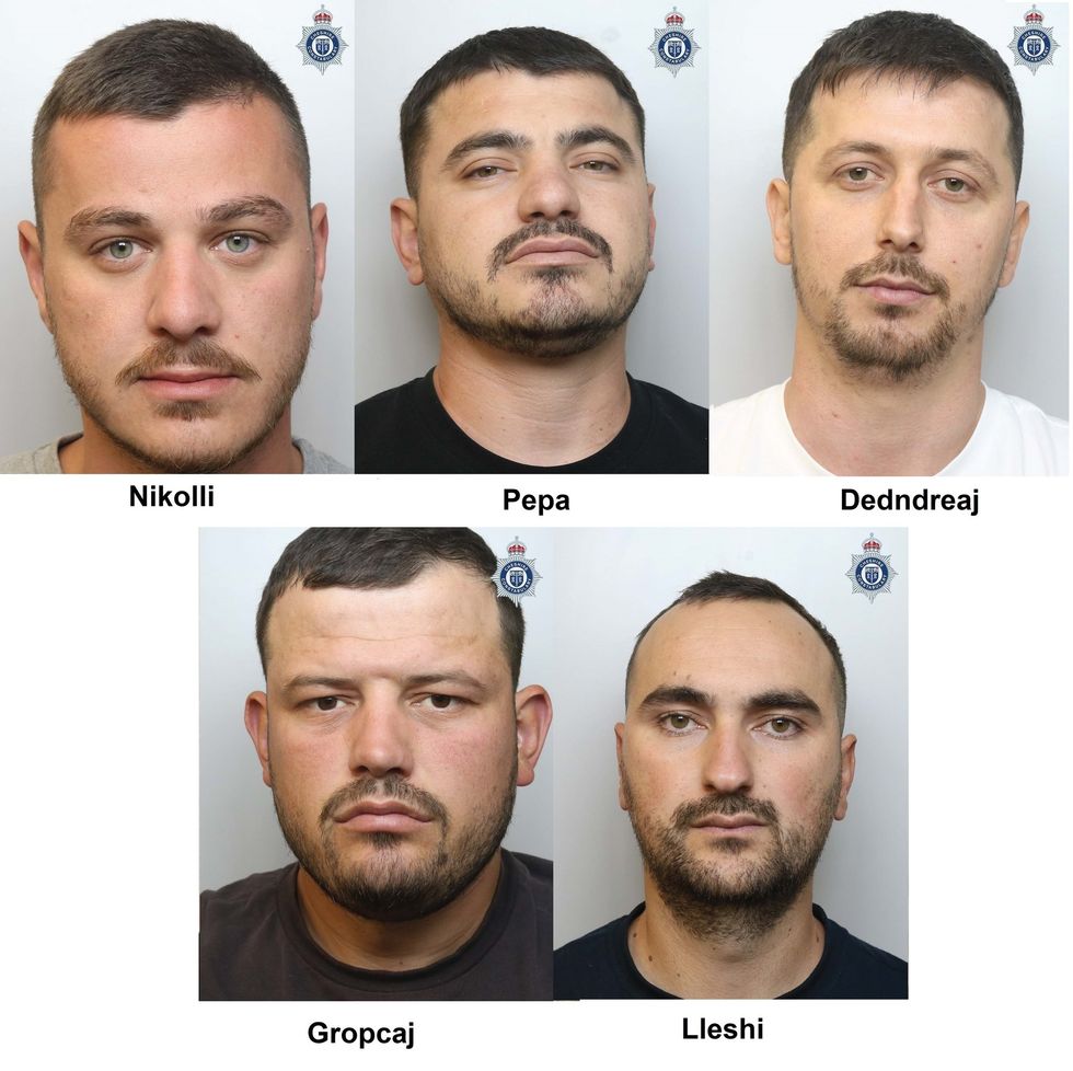 Albanian crime gang primarily based in Walsall | Source: CHESHIRE CONSTABULARY