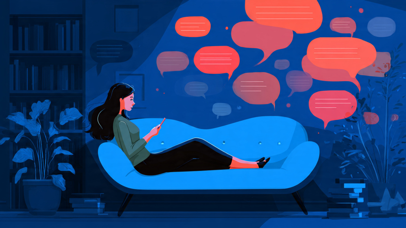 Why we type long messages and delete them before hitting send