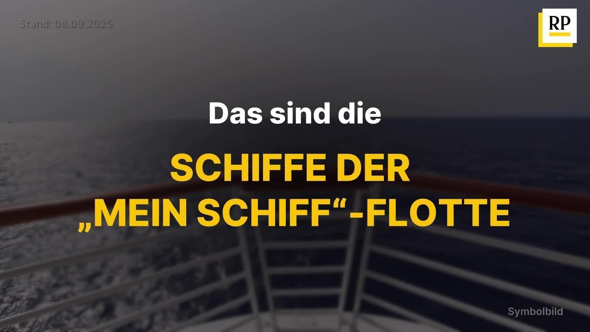 Tui Cruises: Das sind die Schiffe der «Mein Schiff»-Flotte
