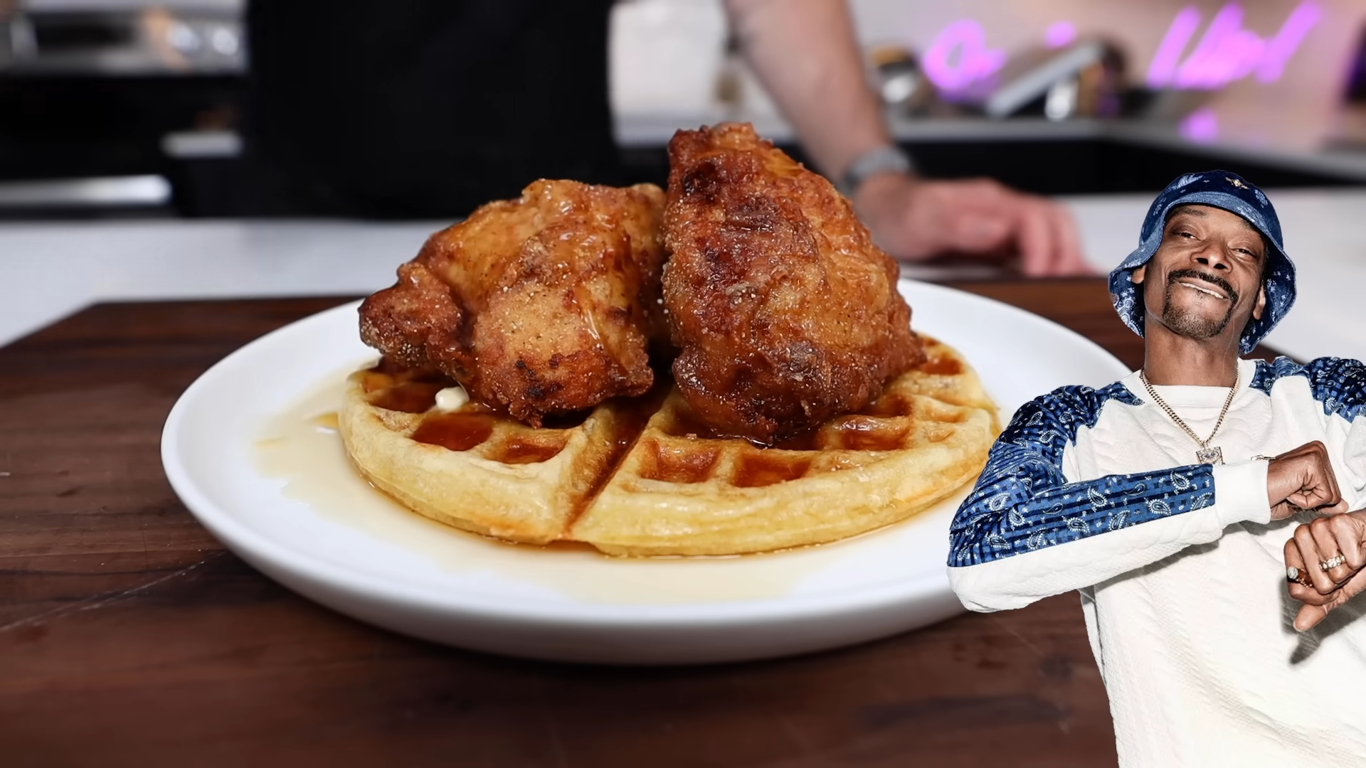 Snoop Dogg’s chicken and waffles shock a Michelin-star chef