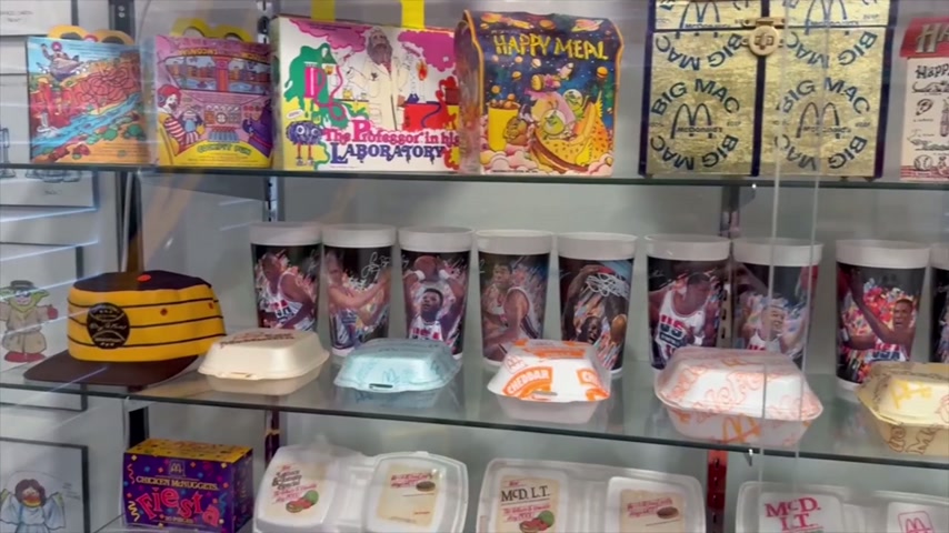 Texas man shares expansive collection dedicated to McDonald's