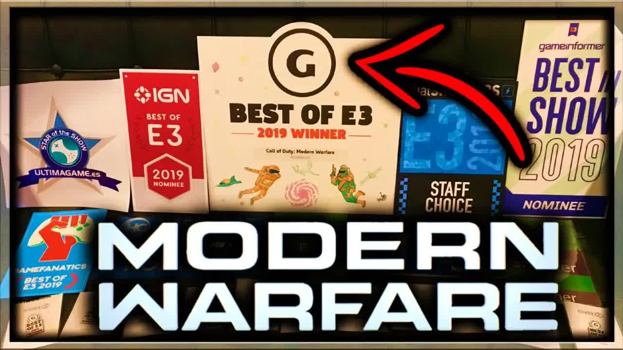Call of Duty: Modern Warfare won best game of E3 2019! (COD MW E3 2019 ...